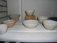 Bild på mina keramikskålar